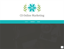 Tablet Screenshot of csonlinemarketing.com